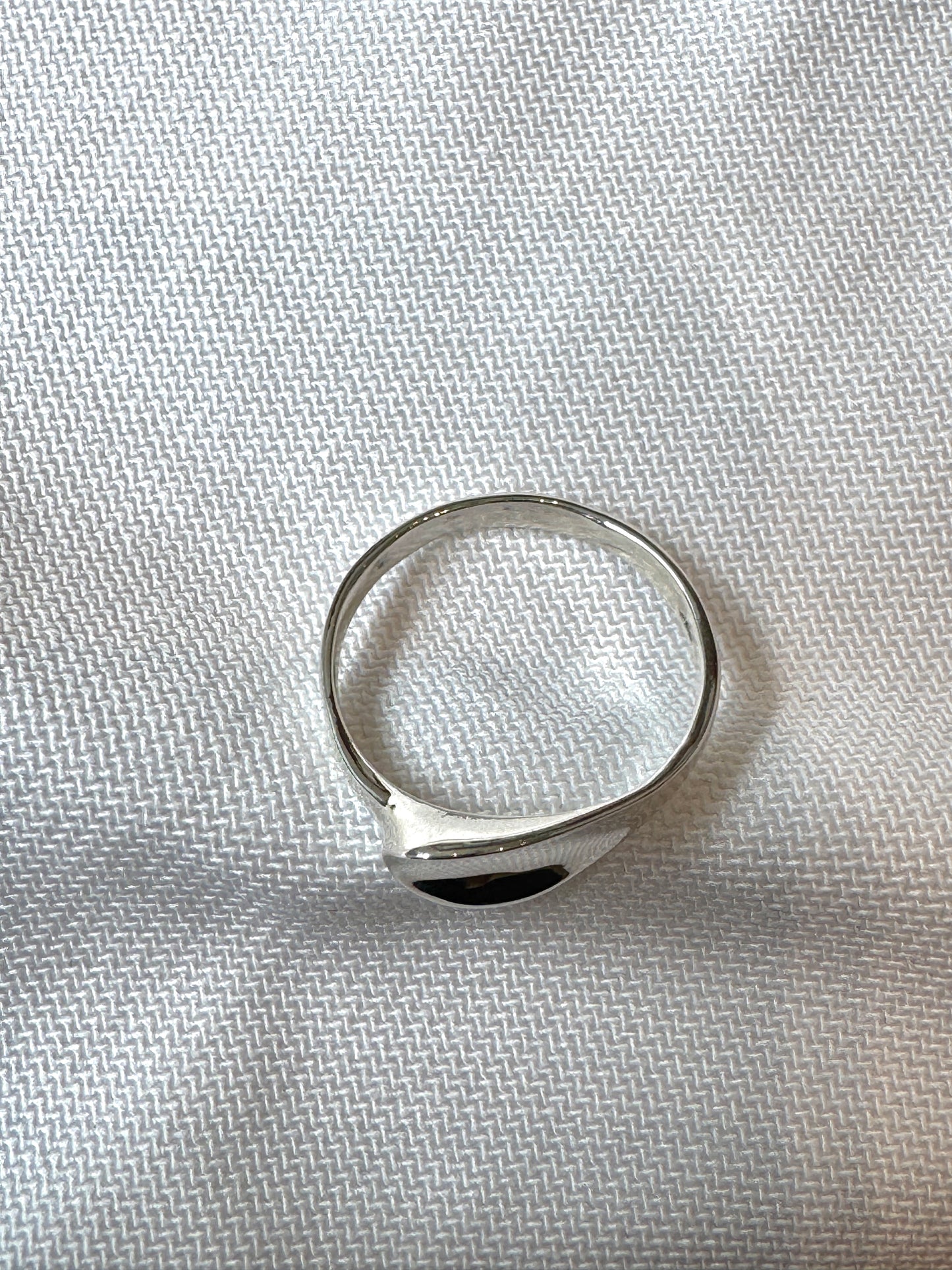 Chunky Wave Silver Ring | Minimalist Statement Ring