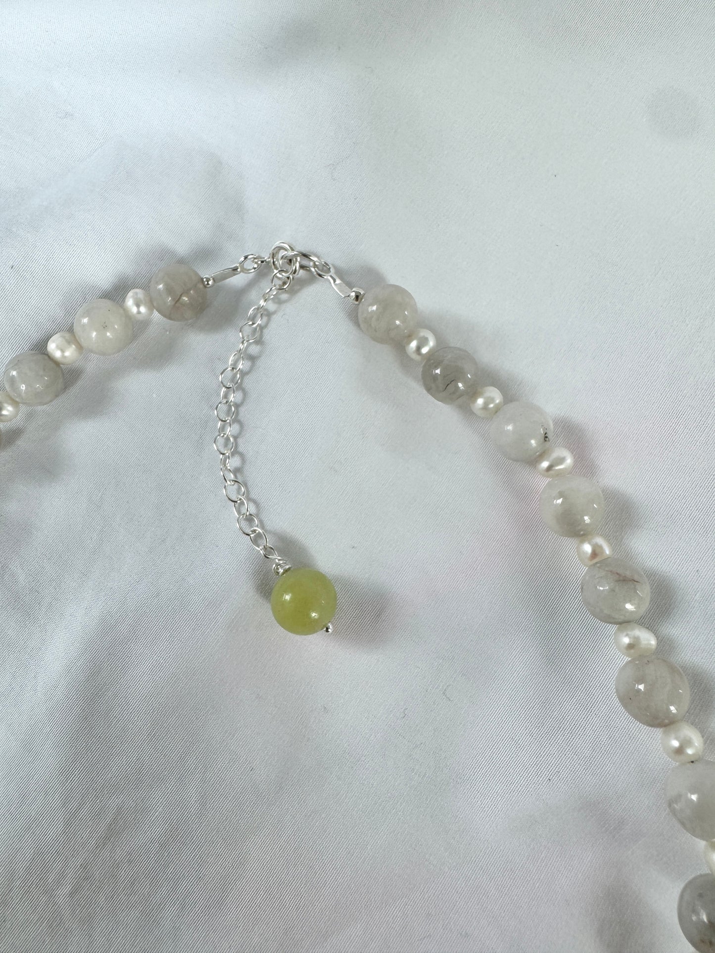 Soft moonlight in every bead Necklace