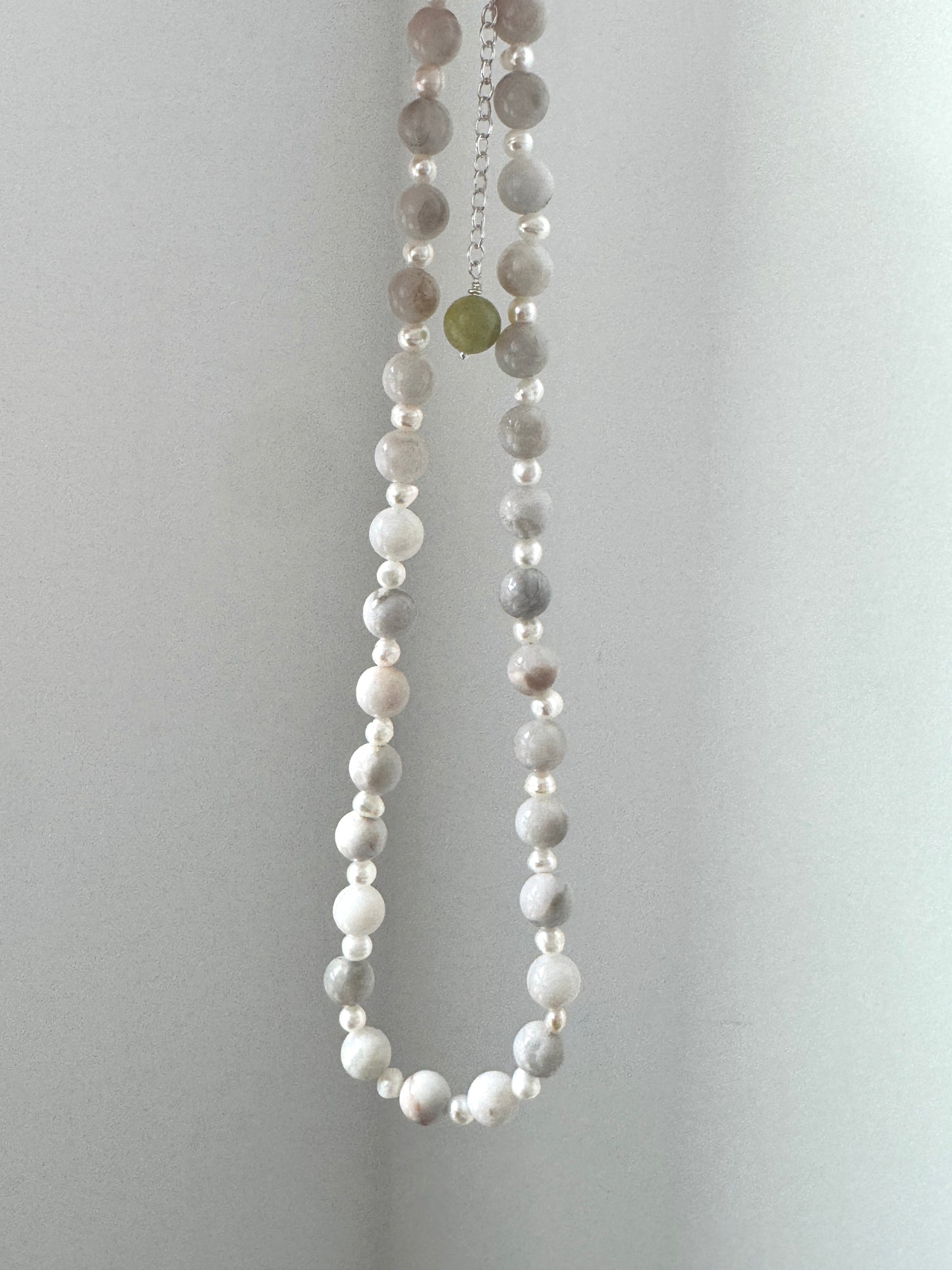 Soft moonlight in every bead Necklace