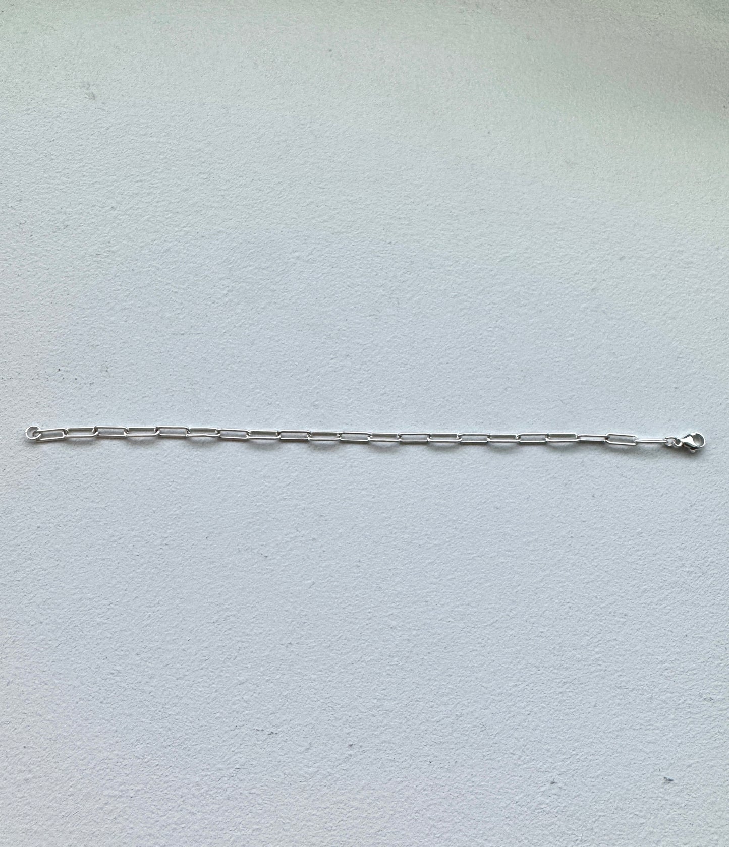 Boyfriend Paperclip chain bracelet