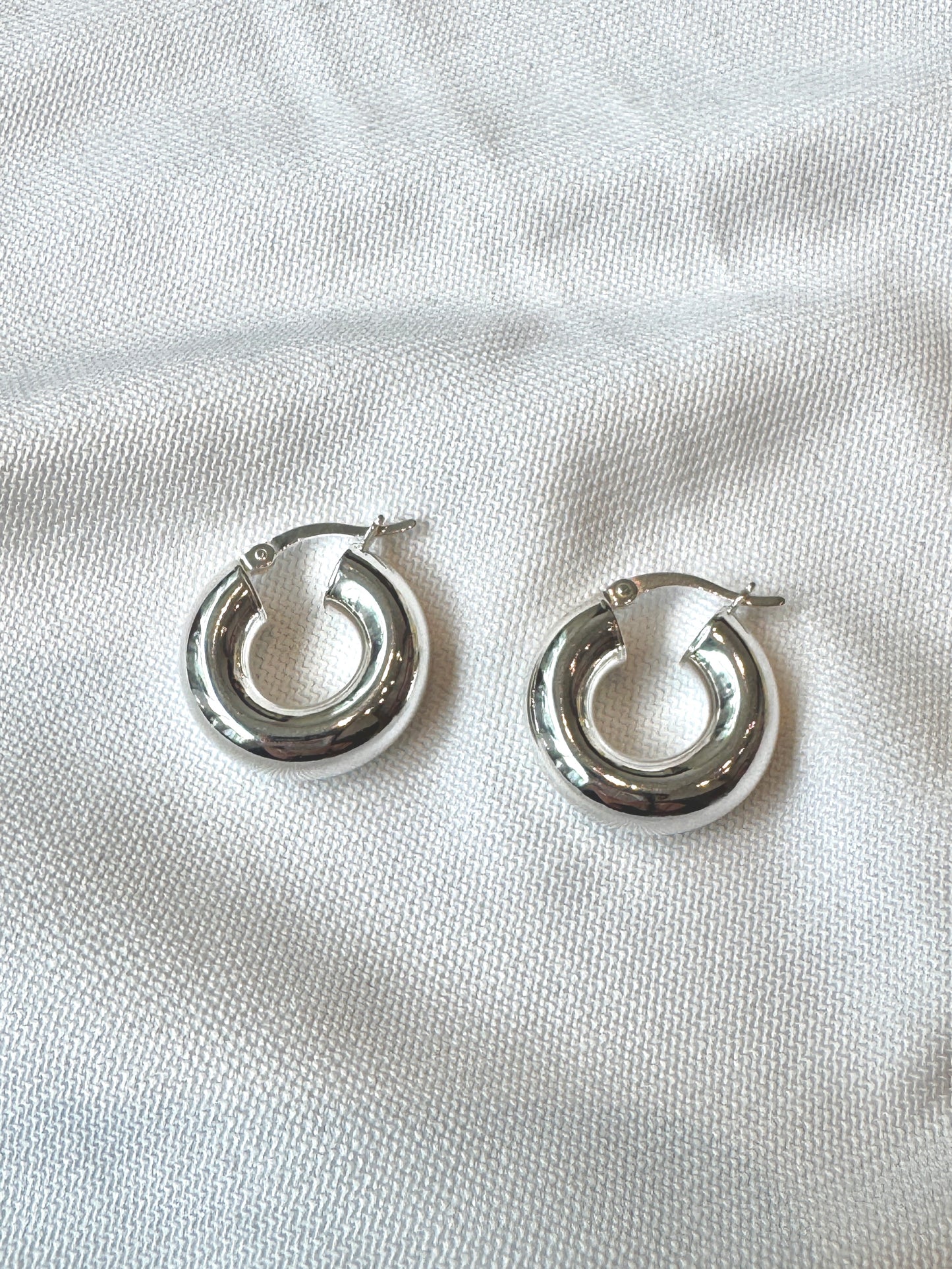 Chunky Bold Hoop Earrings | Statement Hoops