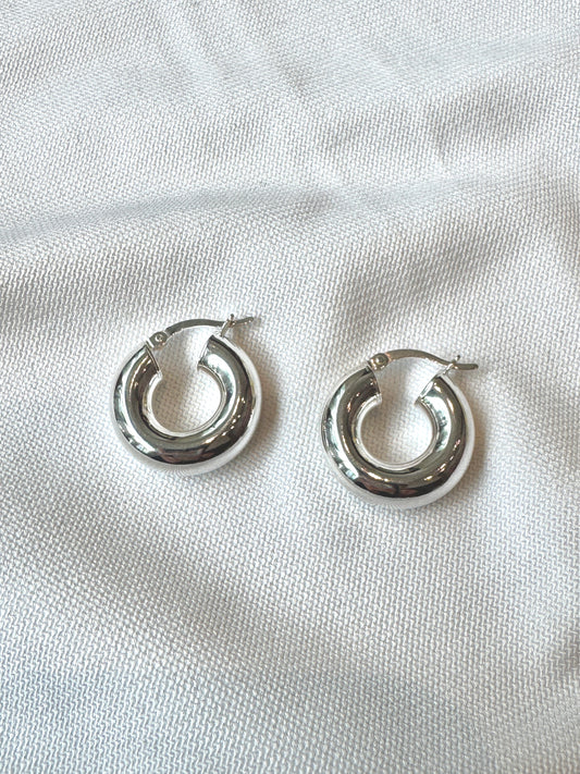 Chunky Bold Hoop Earrings | Statement Hoops