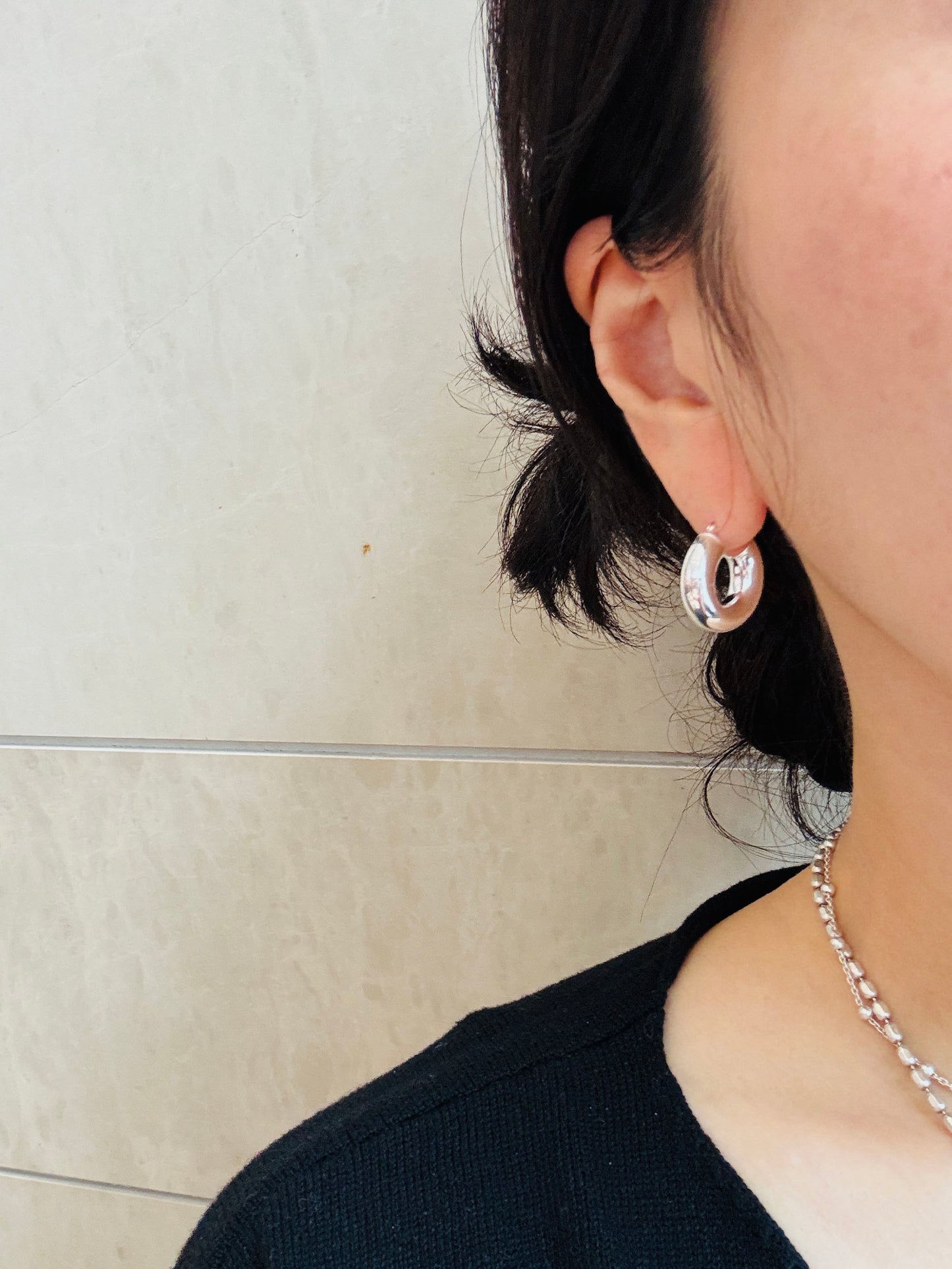 Chunky Bold Hoop Earrings | Statement Hoops