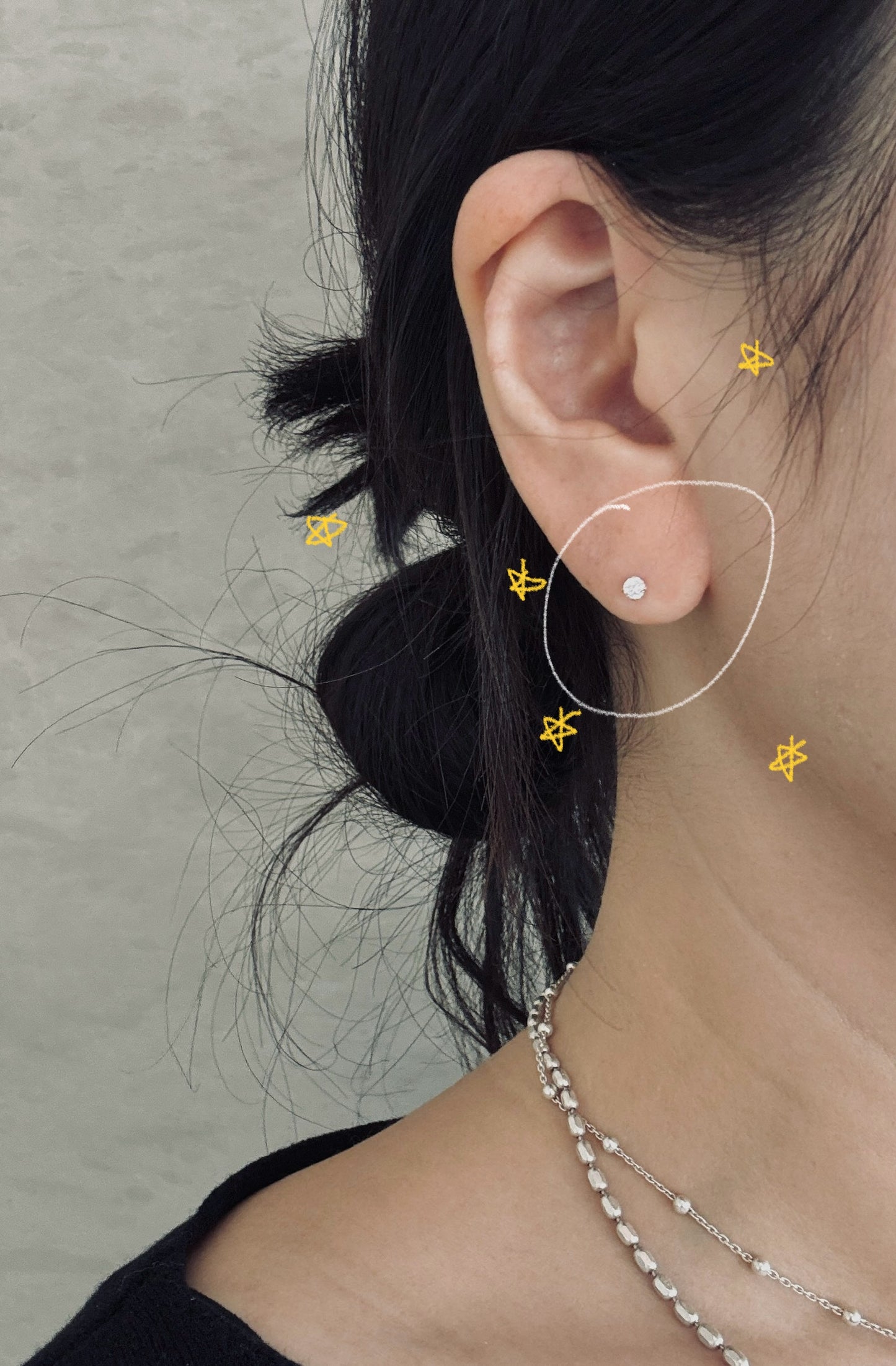 2.5mm CZ Silver Studs | 14K Gold Filled Minimalist