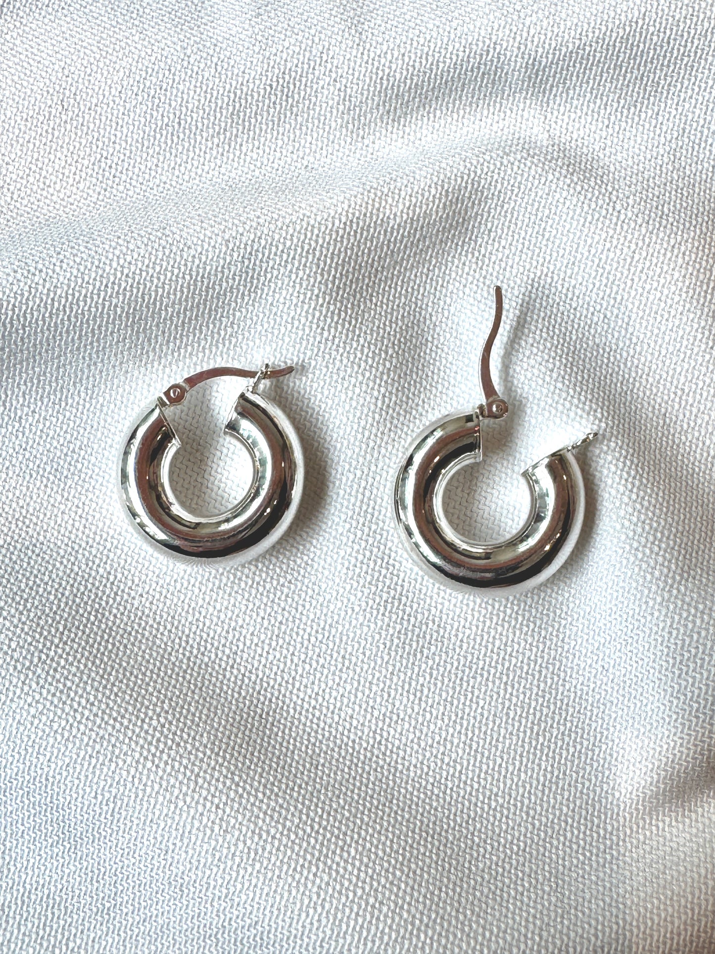 Chunky Bold Hoop Earrings | Statement Hoops